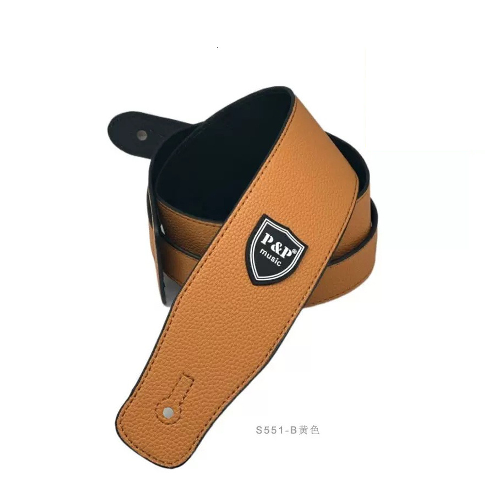 New PU leather guitar strap, bass strap, instrument accessories, electric guitar