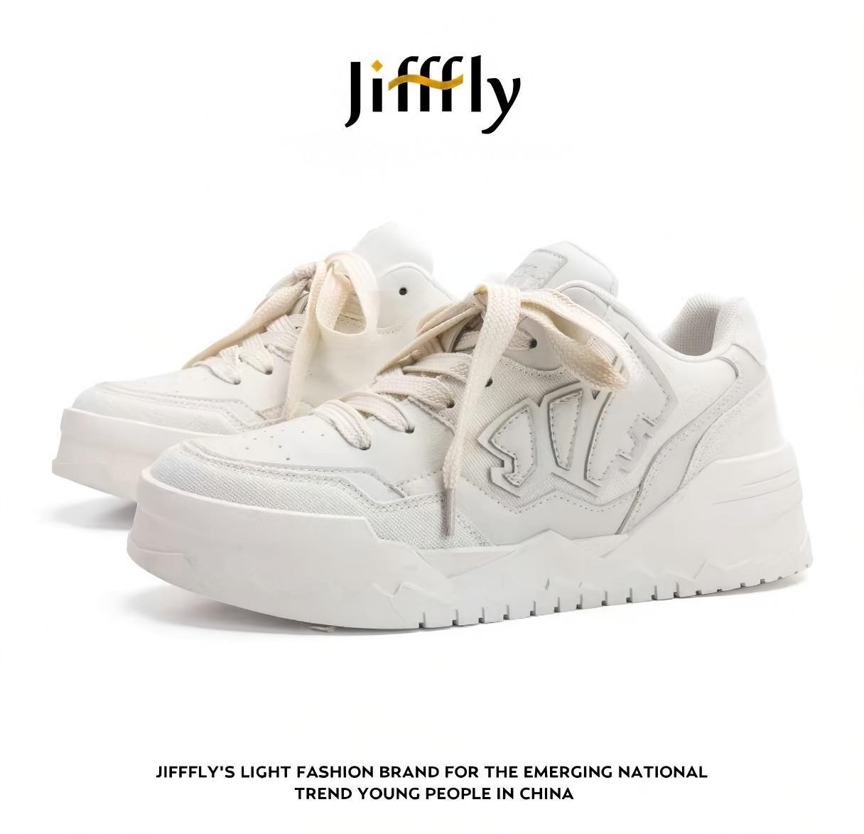 Celebrity Jifffly Men's Sneakers 2025 New Versatile Ins Trendy Fashion Couple Style Sports Shoes