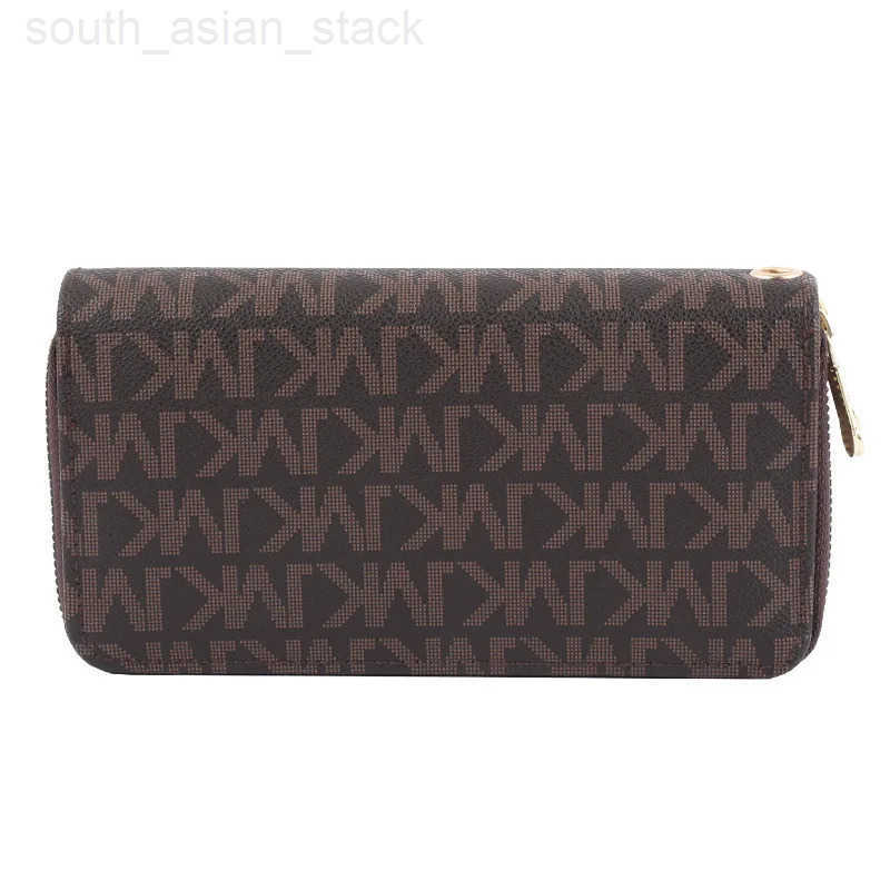 Long Wallets for Women Double Zipper Clutches Purse with Big Letter Wristlet Wallet Phone Holder Card Holder Lady Fashion Z250922