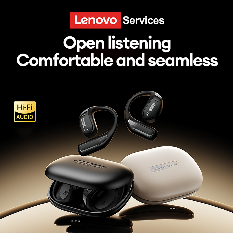 Original LenovoService Bone Conduction 6.0 Bluetooth Earphones OWS Wireless Headphones LE505 HIFI Stereo Bass Music Game Sport ENC Earbuds