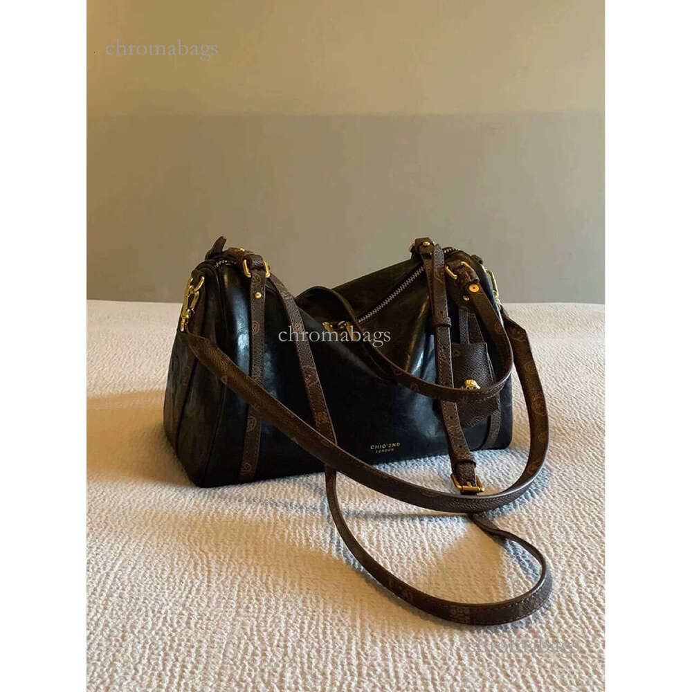 New Single Shoulder Crossbody Lujia High-end Pillow Business Commuting Large Capacity Boston Underarm Bag