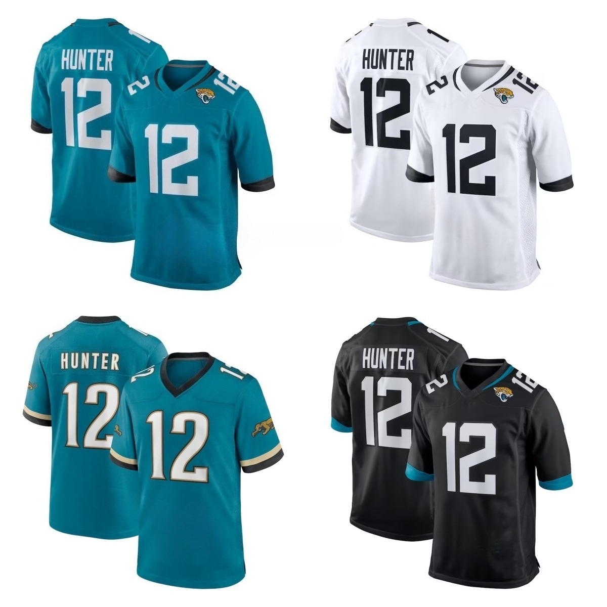 NFL Jaguars Travis Hunter 2025 NFL''Draft First Round Pick Game Player Jersey