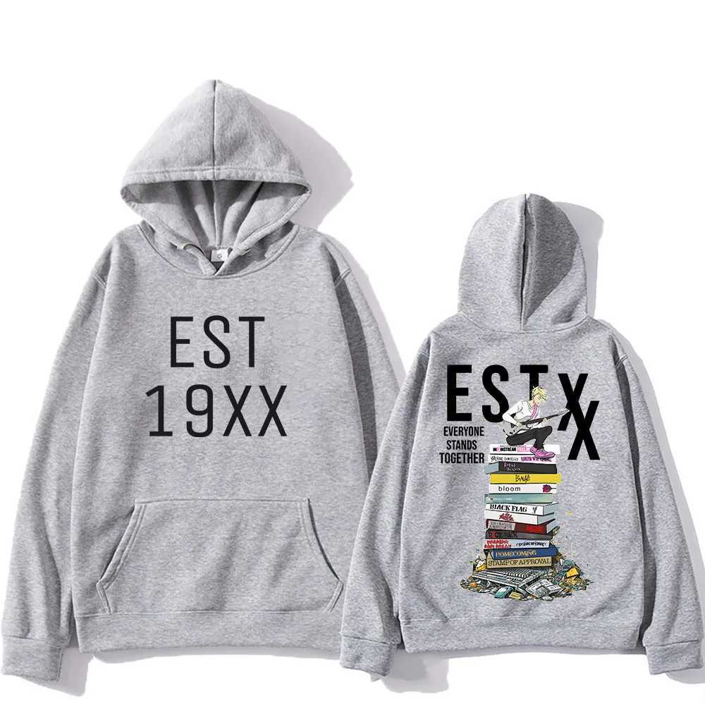 Hip Hop Sudaderas Hoodie Mgk Back Printing Gothic Comfortable Sweatshirt for Womenmen Korean Style Clothes Moletom Punk Hoody W250922