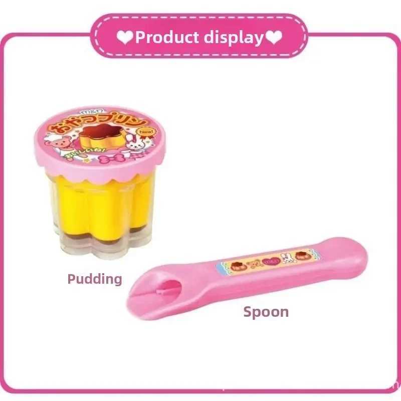 Food Feeding Pudding Feeding Toy Role Play Early Education Strawberry Pudding Toy Pretend Play House Toys Desktop Ornament Toys C250922