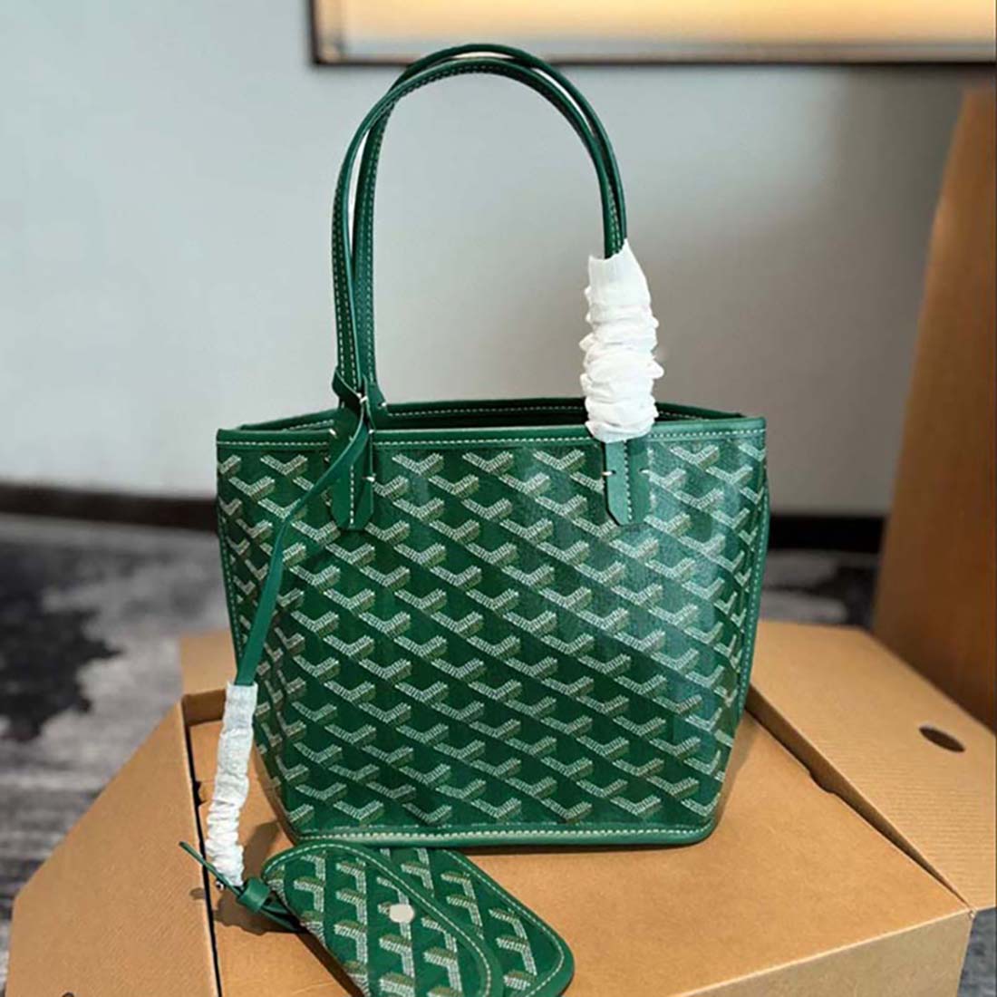 Tote bag Designer bag Women's Double-Sided Mini Handbag Luxury Shoulder Bag Fashion Leather Multifunctional High-Quality Large Capacity Open Handbag Shopping Bag