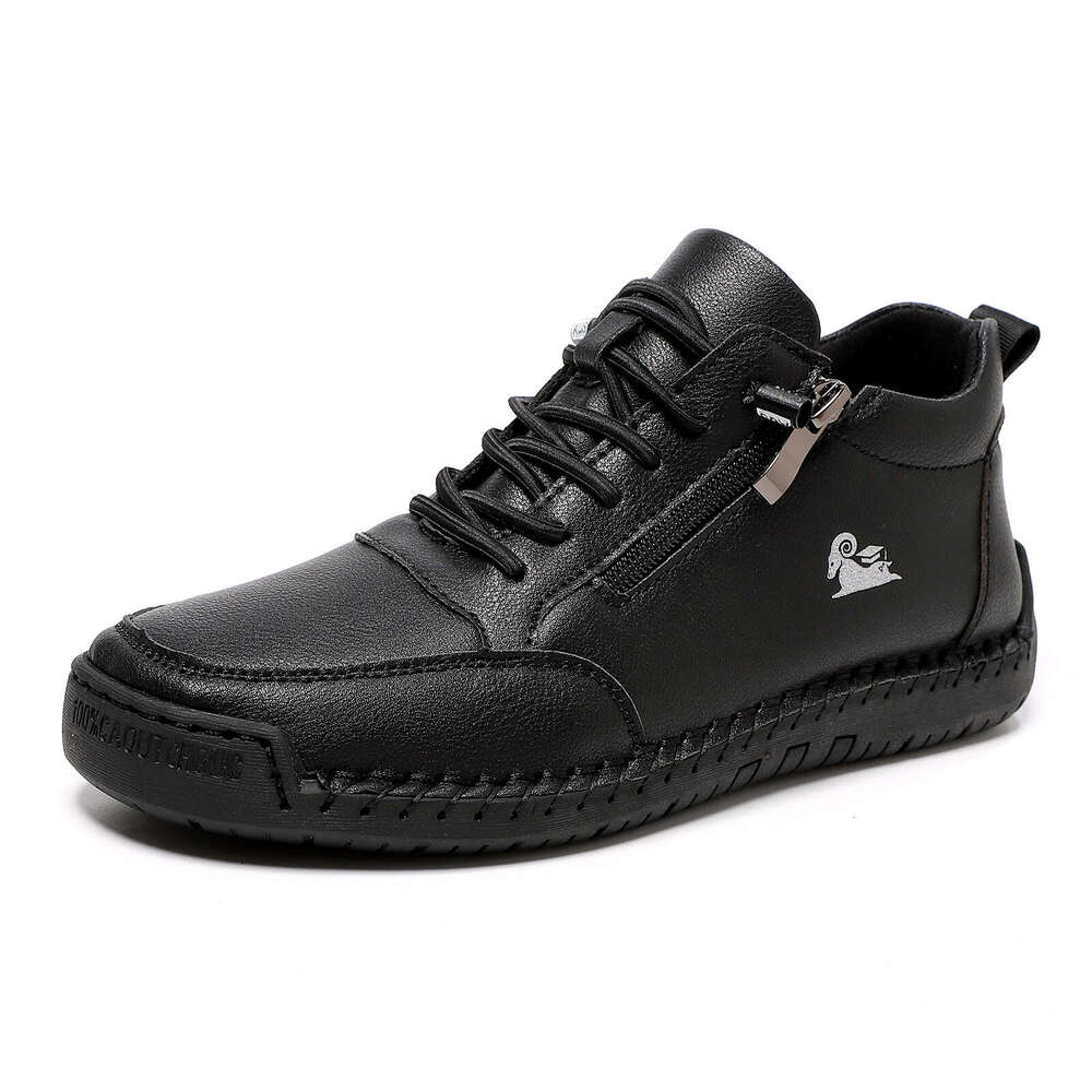 Hand-stitched Women's Soft Sole Autumn Winter Flat Casual Shoes Martin Boots designer shoes sneakers chaussure