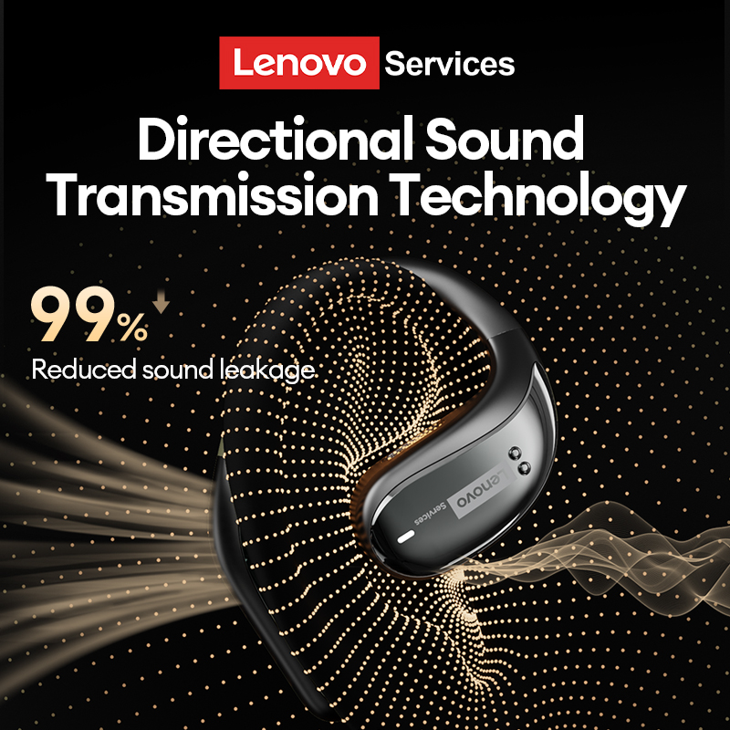 Original LenovoService Bone Conduction 6.0 Bluetooth Earphones OWS Wireless Headphones LE505 HIFI Stereo Bass Music Game Sport ENC Earbuds