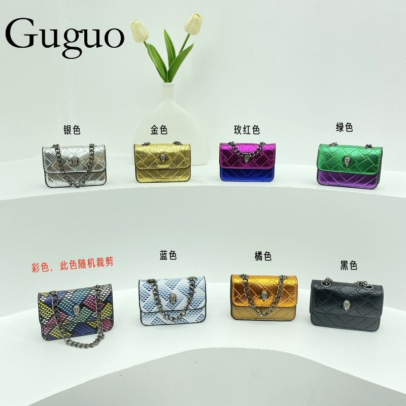 Guguo Designer Bag Women's Versatile Quilted Chain Small Square Bag 2025 Luxury Bag New High-quality Trendy Mini Crossbody Bag