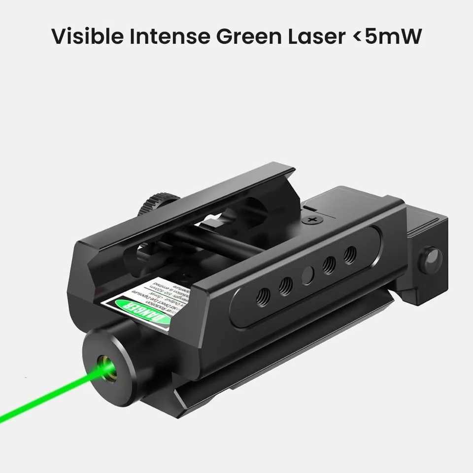 Feyachi PL31PL34 Laser Sight Compact Shockproof Red Dot Green Laser Sight with Picatinny Rail for Pistol Handgun Shotgun Rifle X250922