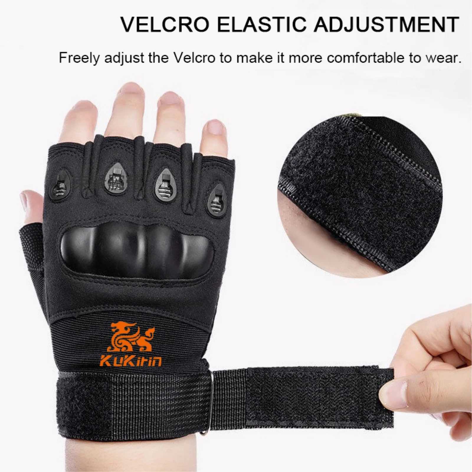 Kukirin Anti Slip Cycling Gloves Outdoor Mountaineering Camping Hiking Gloves Breathable WearResistant Hunting Tactical Gloves J250922