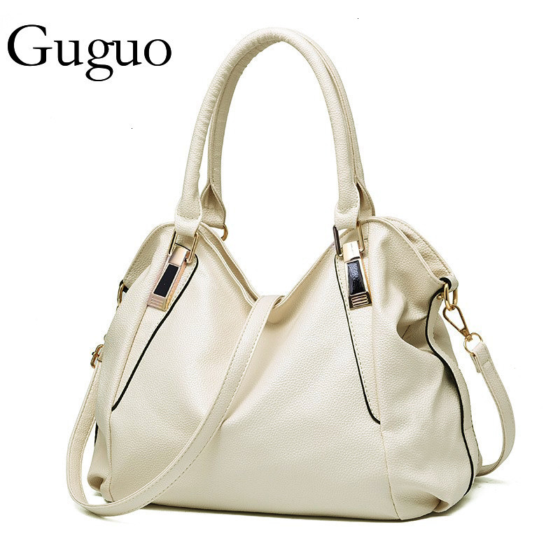 Guguo Designer Bag Manufacturer 2025 Fashion Soft Leather Handbag Large Capacity Women's Bag For Middle-aged Women Luxury Bag Shoulder Crossbody 