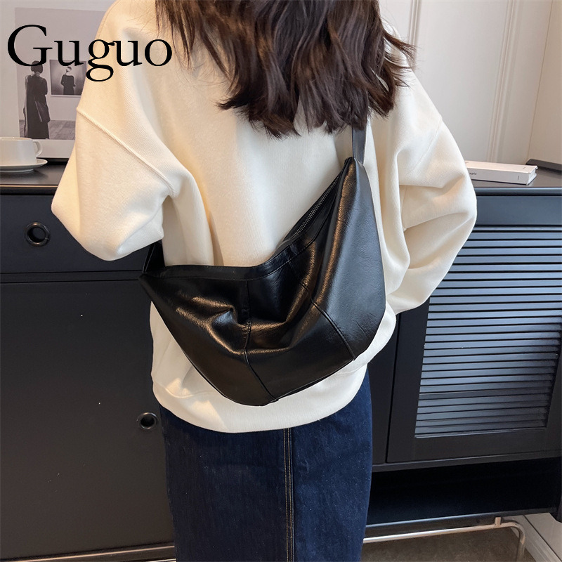 Guguo Designer Bag Dumpling Luxury Bag Bag For Women 2025 New Casual Relaxed Commuter Crossbody Bag Single Shoulder Crossbody Bag High-quality Fashion