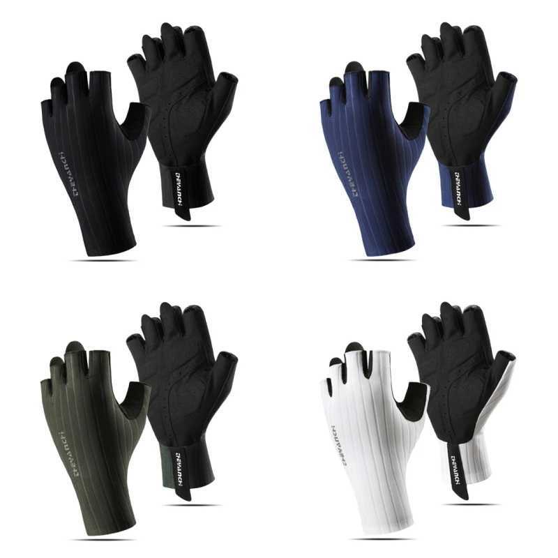 1Pair Breathable Half Finger Cycling Gloves Ultralight Road Bike Gloves AntiSlip Mountain Bike MTB Gloves Cycling Accessories J250922