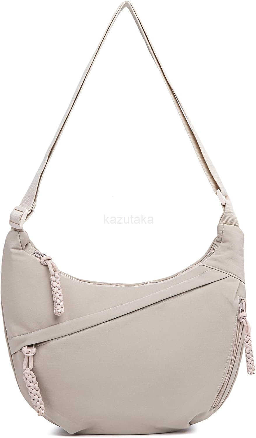 Crescent Crossbody Bags for Women Nylon Slouchy Sling pacious Dumpling Shoulder Handbag Cross Body Purses Z250922