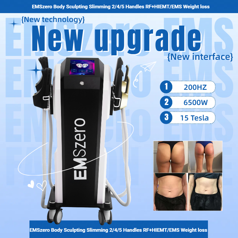 EMSzero Neo Machine with RF EMS For Body Fat Burning Muscle Building Butt Lifting Machine Body Sculpting and Muscle Building Machine Fat Loss Weight L