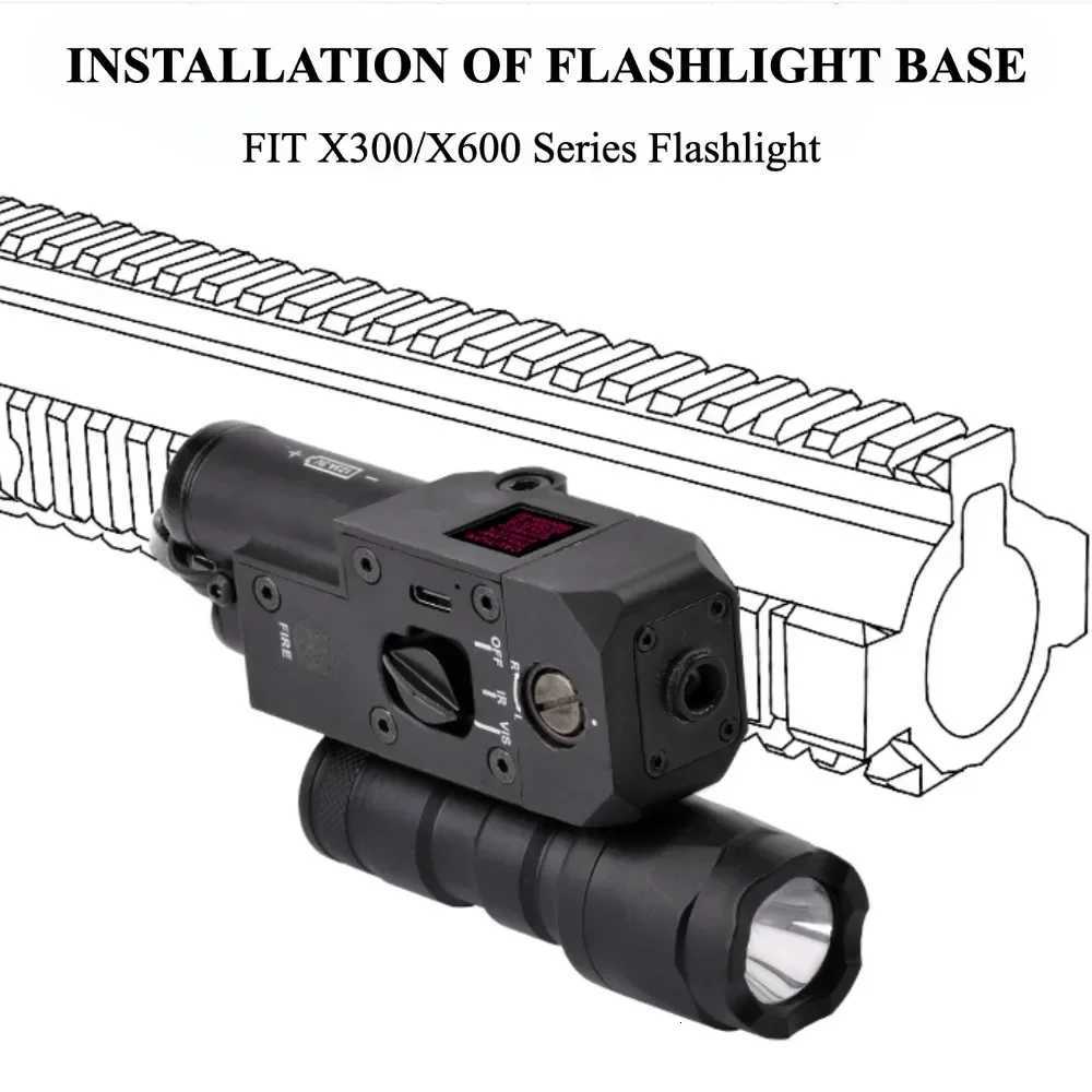 Tactical CQBL1 Laser Pointer Infrared Positioning Sight Hanging Controllable Red and Green Laser Sight X250922