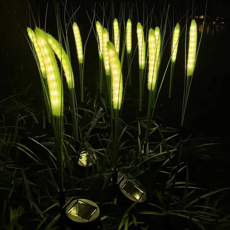 Outdoor LED solar simulation dog tail grass lamp park square courtyard landscape lawn lamp C250922