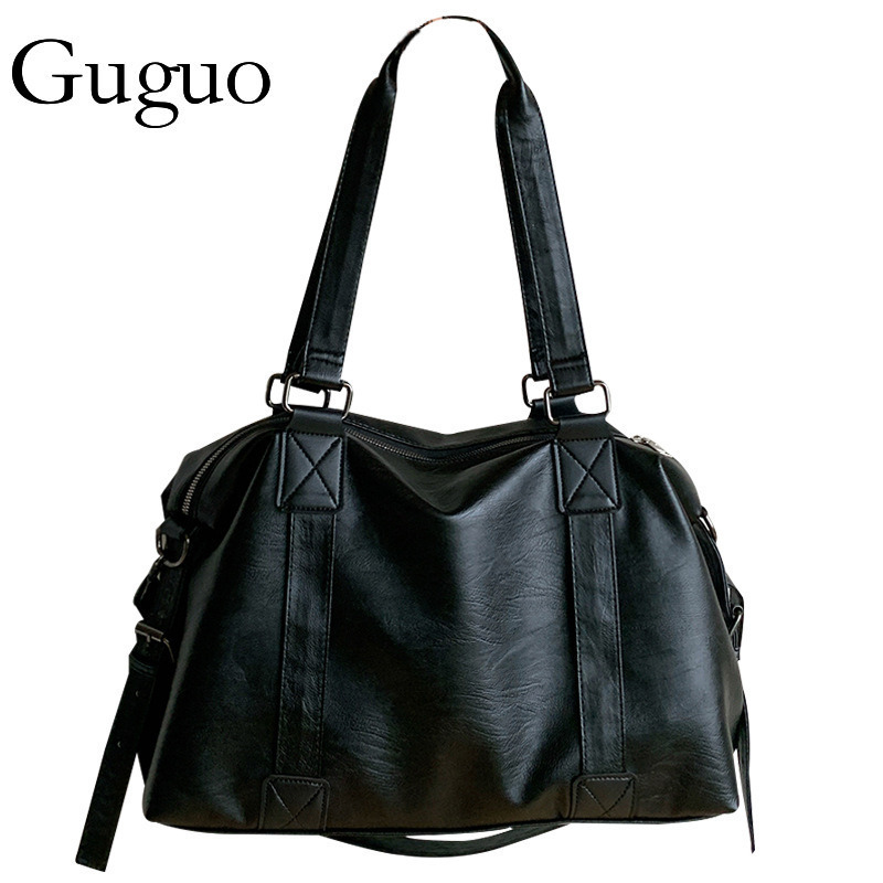 Guguo Designer Bag Trendy Cool Handheld Travel Bag For Luxury Bag Women 2025 New Korean Style Casual Tote Bag Large Capacity Crossbody Bag Luggage Bag