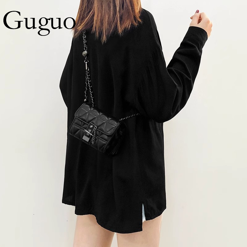 Guguo Designer Bag High-end Small Bag For Women Luxury Bag Summer 2025 New Hot Style Niche Lipstick Bag Retro Crossbody Mini Chain Bag