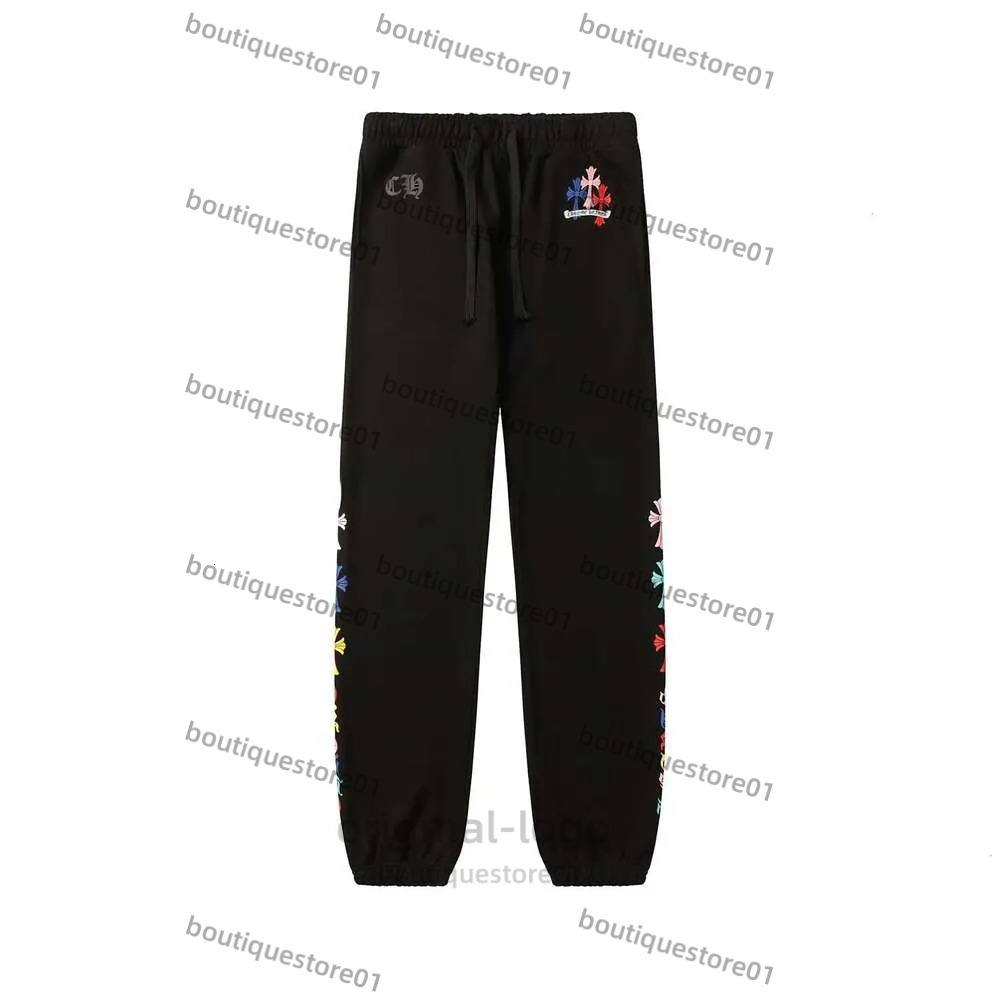 Chrome Mens Pant Designer mens ch joggers pants high Quality Paint Style Printed Fashion High Jogger Men's Sweatpants Hip Hop Rock Street US Size S-Xl e5f