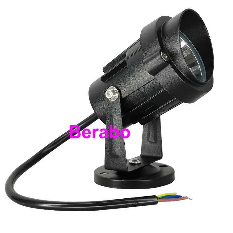 10PCS Garden Lamp Outdoor 220V 110V LED Lawn Lights 12V Waterproof Spike Bulb 3W 5W 7W 10W Landscape IP65 Path Spot Lighting C250922