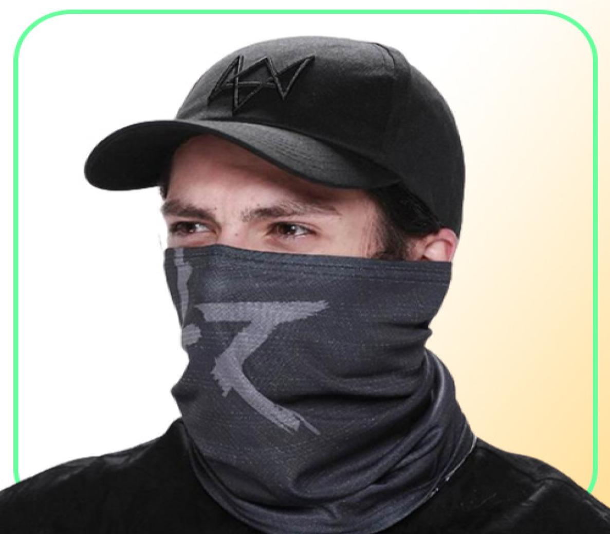 2020 Watch Dogs Mask Cotton Costume Cosplay Aiden Pearce Face Mask262N249h4972105