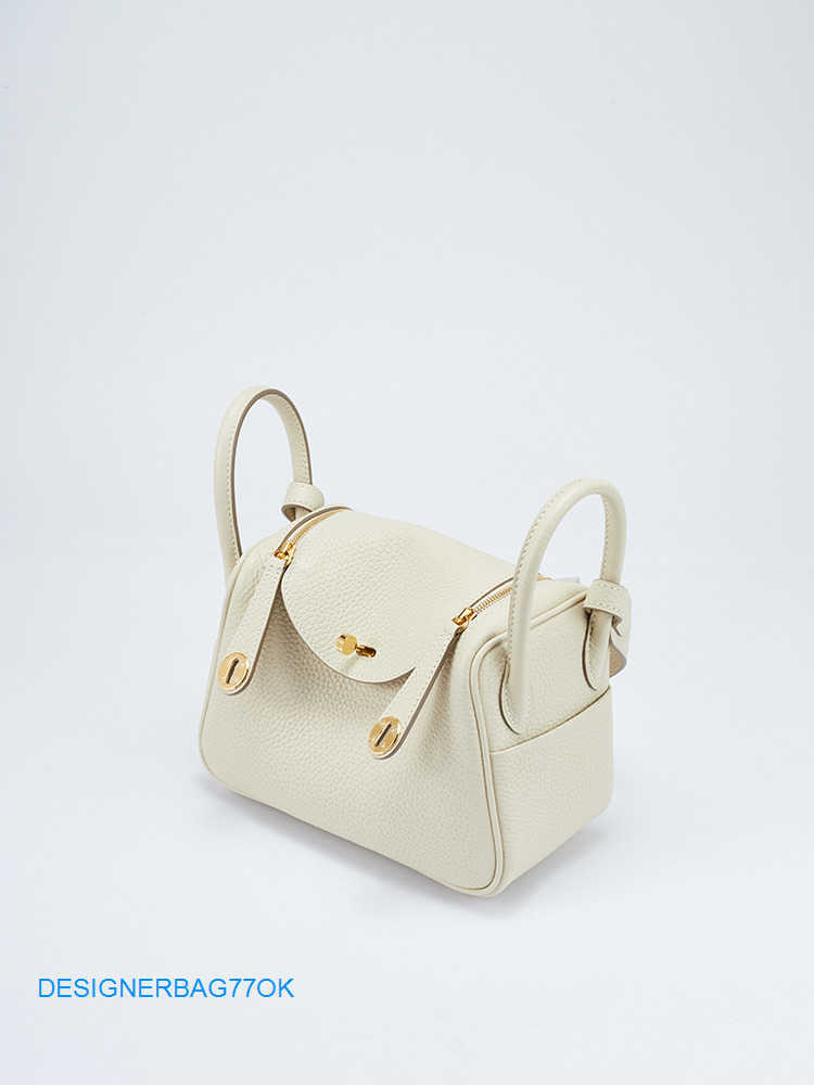 New Women Handbag Lin dy Designer Bags Lin Dy Lin Di Bag 2025 New Versatile Highend Feel Handheld Shoulder Crossbody Cowhide Genuine Leather Womens Bag Large Goodsf89