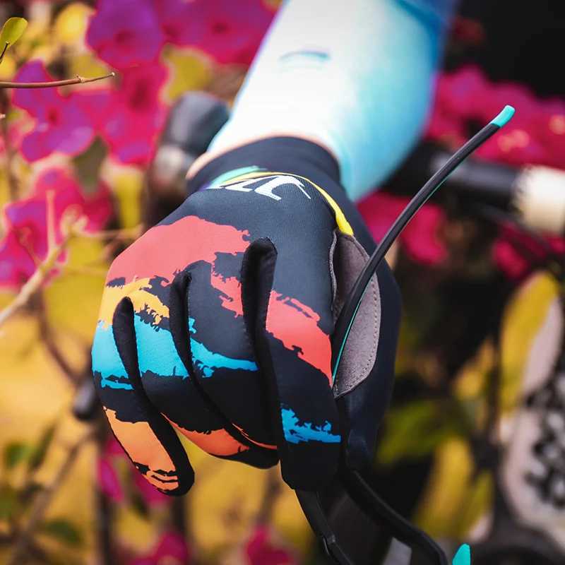 SPAKCT Full finger bicycle gloves shockabsorbing and breathable gloves sports fitness bicycle training autumn products J250922