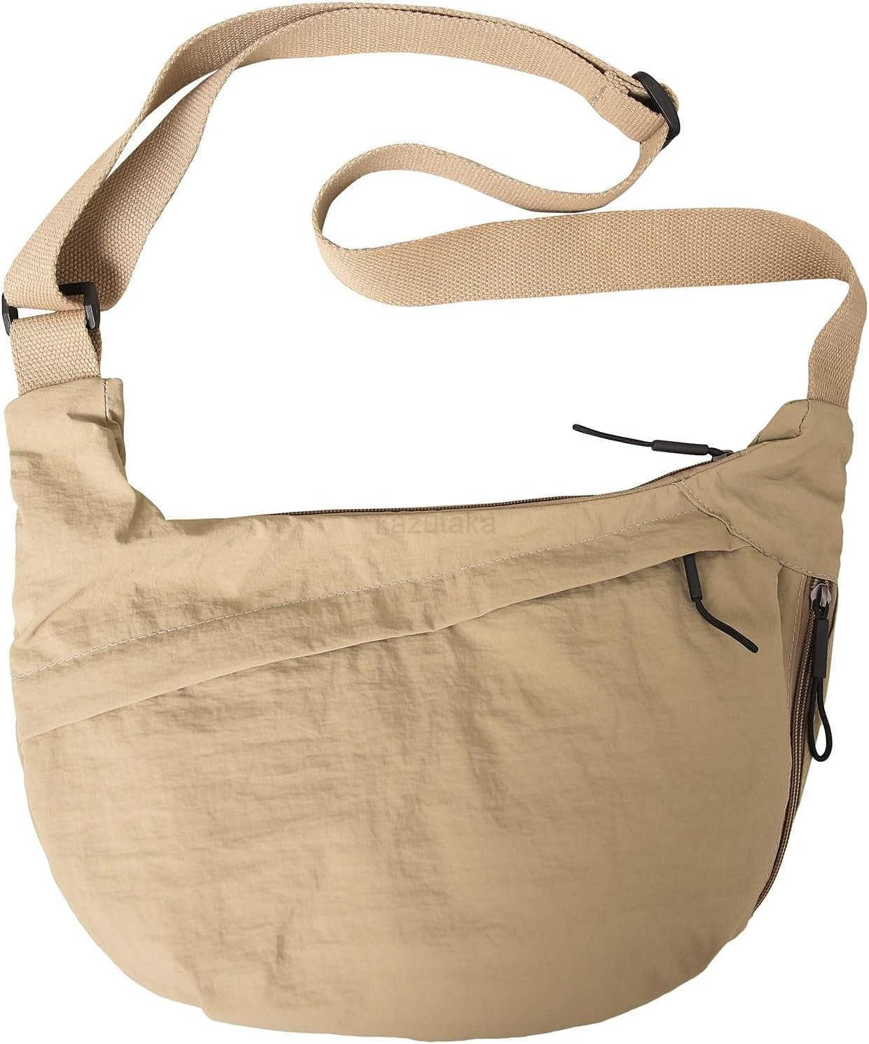 Crescent Crossbody Bags for Women Nylon Slouchy Sling pacious Dumpling Shoulder Handbag Cross Body Purses Z250922