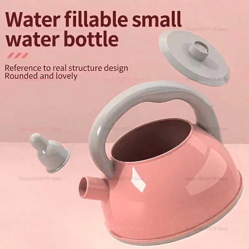 Kids Kitchen Toys Accessories Pretend Cooking Playset with Play Pots and Pans Utensils Cookware Toys Play Food Set Toy Vegetable C250922