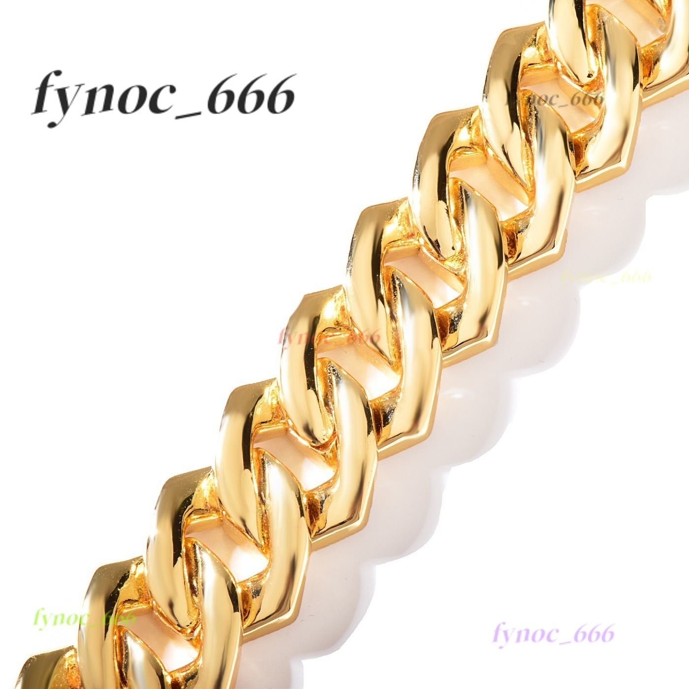 Wholesale 20mm Rhombic Cuban Link Bracelet Necklace Gold Brass Iced Bling Cubic Morganite Diamond Miami Cuban Links Chain Jewelry