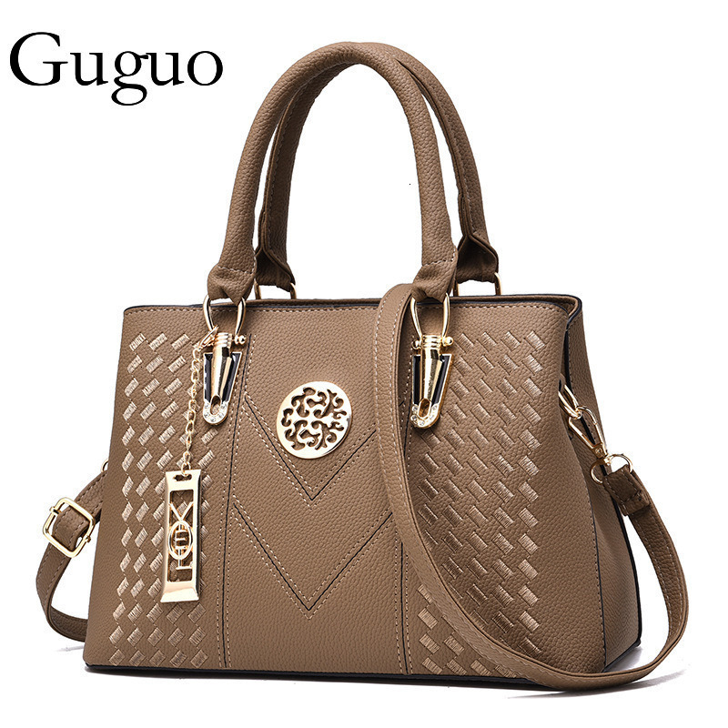 Guguo Designer Bag Cross-border Women's Bag 2025 Luxury Bag New Fashion Trend Embroidered Ladies Handbag Large Capacity Shoulder Crossbody Bag