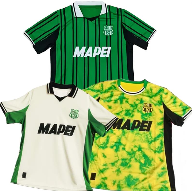 4XL Sassuolo 25 26 US Sassuolo Calcio TRAORE Soccer Jerseys Mens SATALINO MISSORI ODENTHAL ROMAGNA DOIG VOLPATO THORSTVEDT MORO
