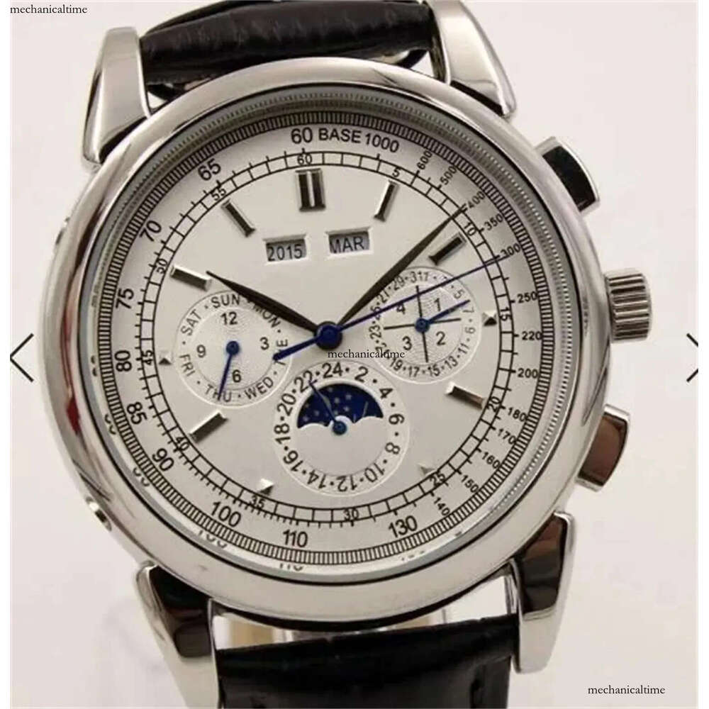 Super Complication 5270G Automatic Mechanical Watches for Men with Moon Phase Perpetual Calendar Mens Watch