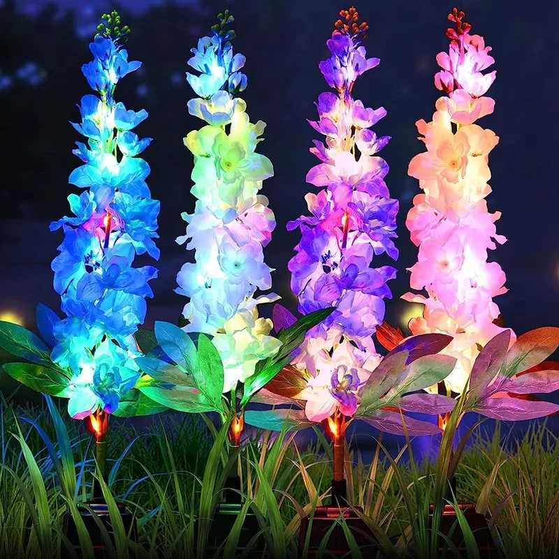 Solar Powered LED Lights Outdoor Lawn Solar Garden Lights Decor Halloween Christmas Festive Atmosphere Waterproof Landscape C250922