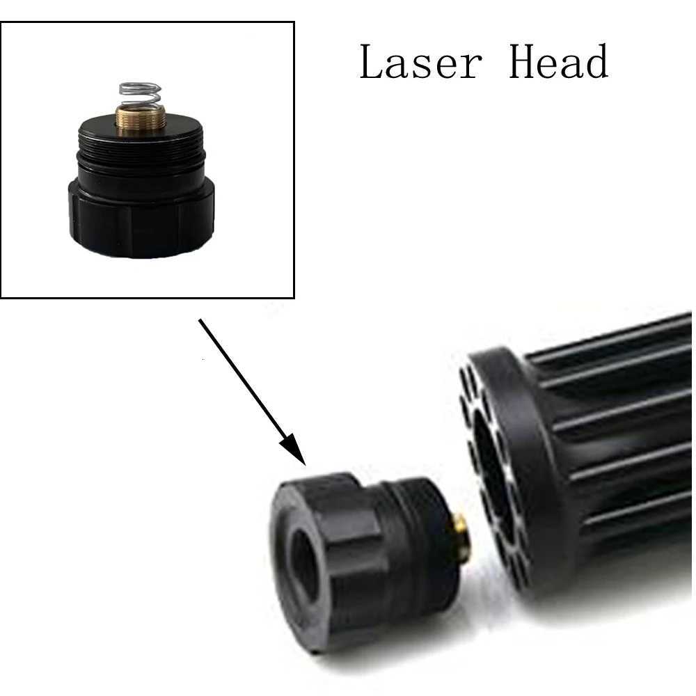 Excluding laser Pointer Hunting High power Blue Laser cap 450nm Focusable Burning Laser Pointers head Laser accessories X250922