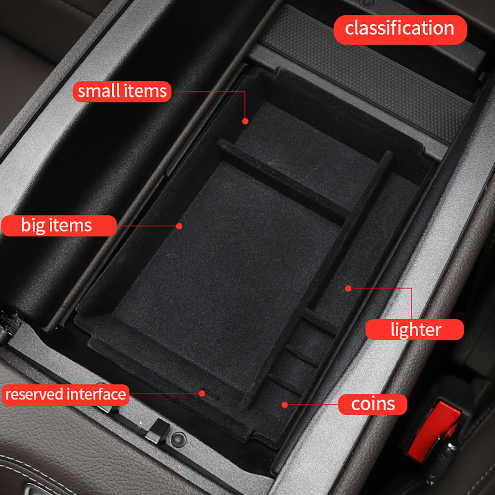 Car Central Center Console Armrest Storage Box Container Tray Organizer for Mercedes Benz GLE Class GLE350 53 580 400 W167 GLS450 Class X167 580 63 AM