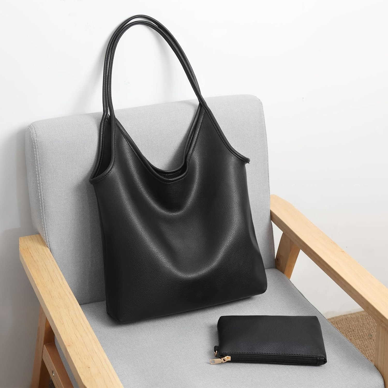 Purse for Women Soft Slouchy Hobo Shoulder Bag Designer Ladies Large Leather Everyday Handle Handbag Z250922