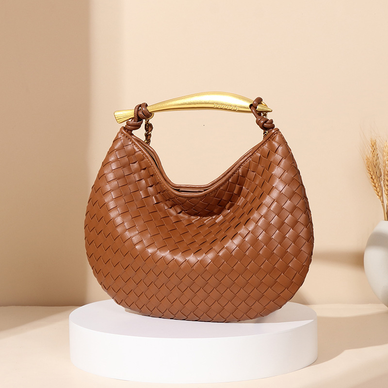 New Handmade Woven High-Quality Tote Trendy Fashion Shoulder Versatile Comfortable Crossbody Bag for Women