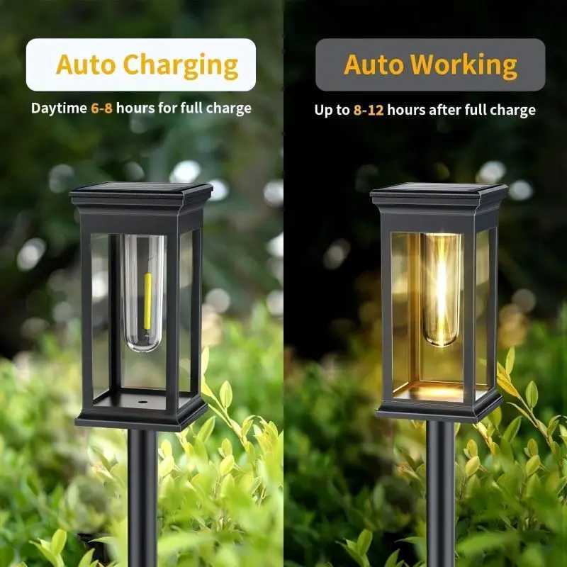 Solar Path Light Outdoor Waterproof 1246PCS Landscape Lighting Suitable for Trail Terrace Lawn and Courtyard Decoration C250922