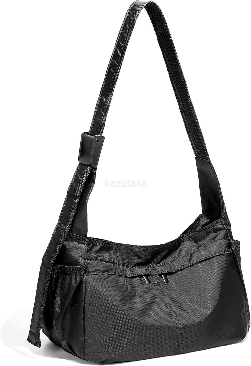 Large Crossbody Bags for Women Men Nylon Crescent Bag Casual Purse Shoulder Bag with Adjustable Strap Zipper Unisex Z250922