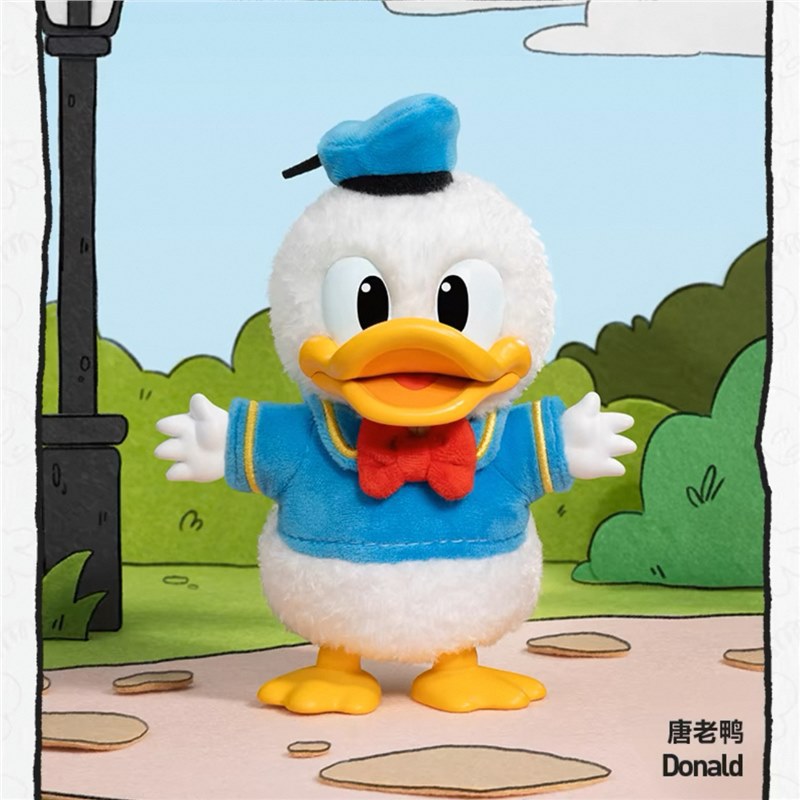 Spot MINISO Disney Mickey Mouse Blind Box Mickey Minnie Vinyl Doll Family Series Plush