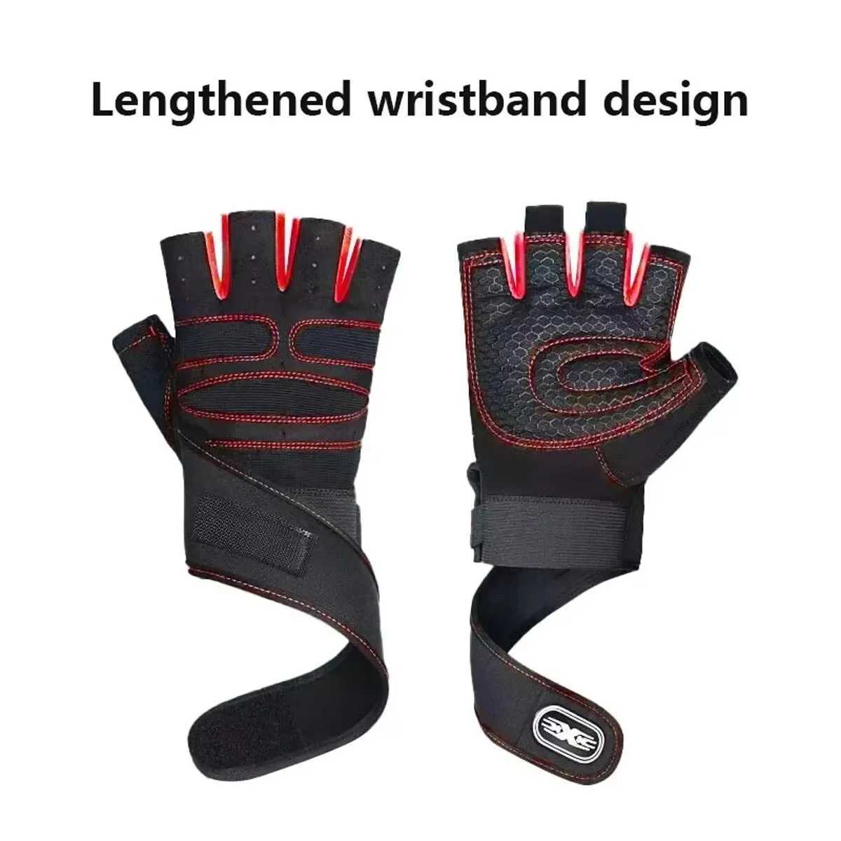 Fitness Half Finger Gloves Men And Women Wrist Guard Sports Dumbbell Riding Non Slip Horizontal Bar Exercise Training J250922