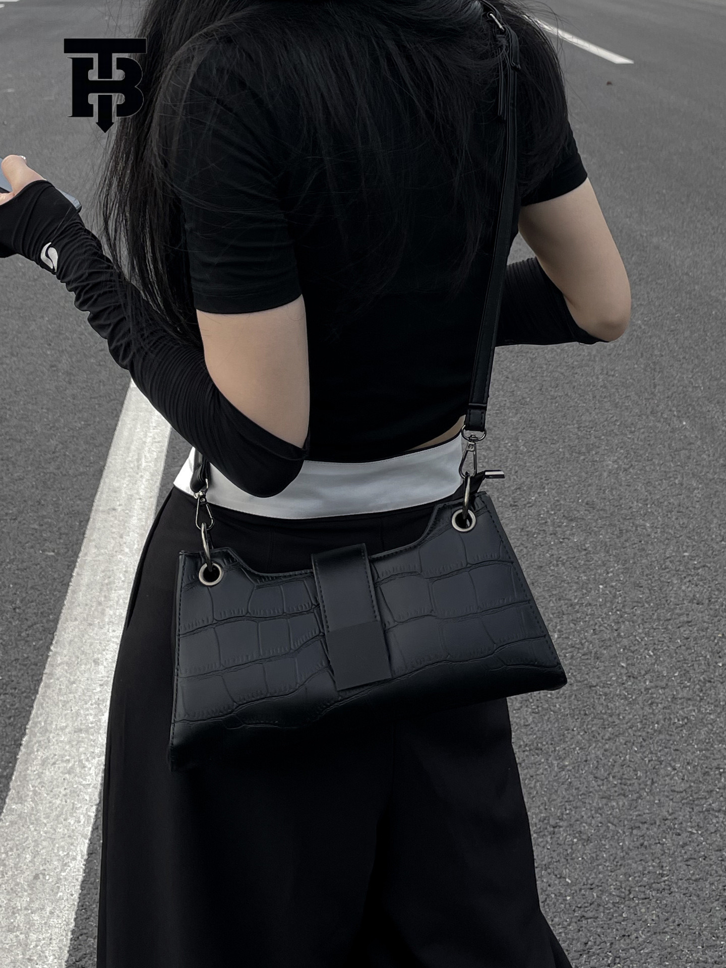 TB BHULAMTE Free Freight New Designer Bag High End One Shoulder Women's Underarm Bag 2025 Fashion Internet Celebrity Small Public Design Texture 