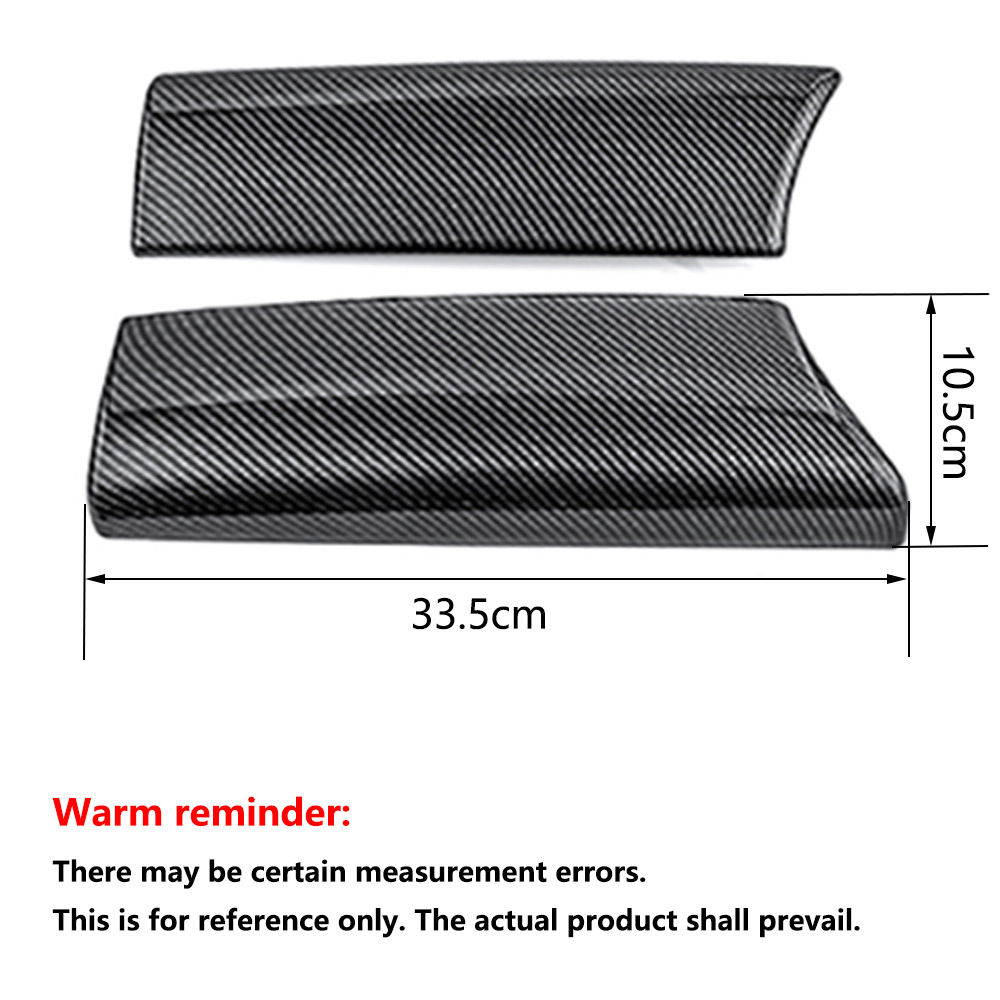 Car Carbon Fiber Center Console Armrest Box Cover Armrest Panel Trim Interior Accessories Compatible with Mercedes Benz G-Class W464 G63 AMG G550 G500