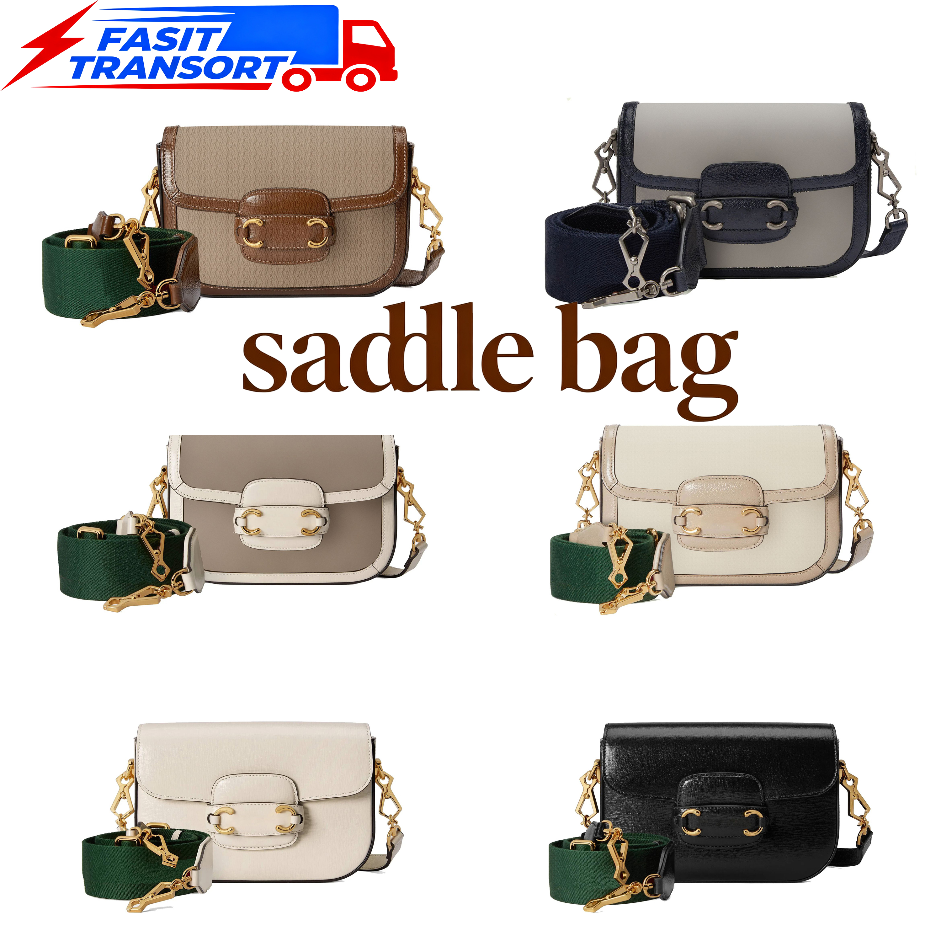 Saddle Bags Designer Bags Shoulder Bags Luxury Bags Handbags Tote Bags Women's Bags Printed Fashion Flap Women's Bags Crossbody Bags Mini Bags