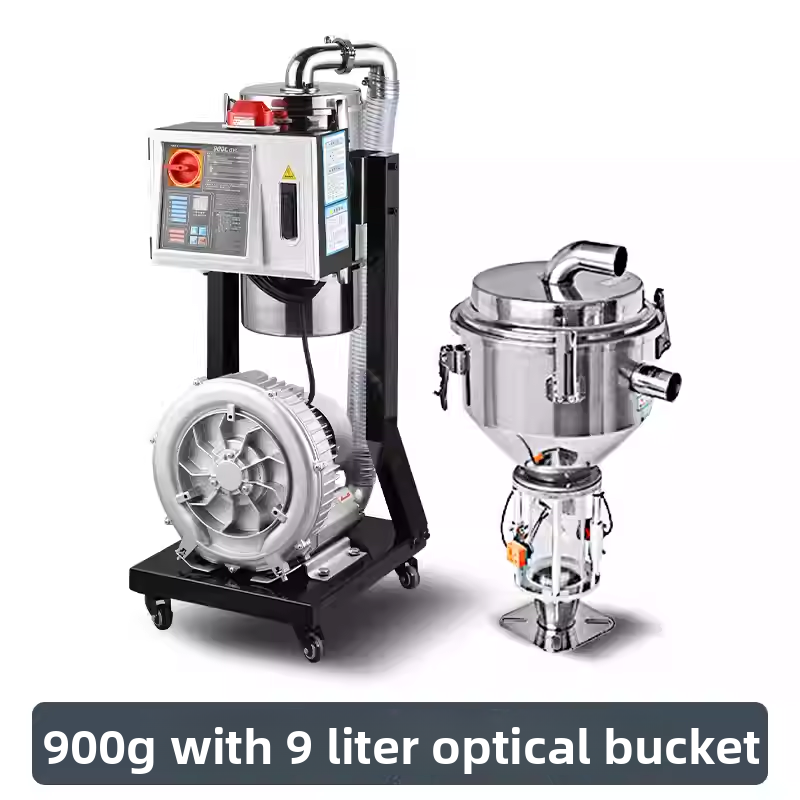900g Pulse Dust Removal Hopper (15L/40L) - Pure Copper Motor, Stable Performance, Factory Direct Sale