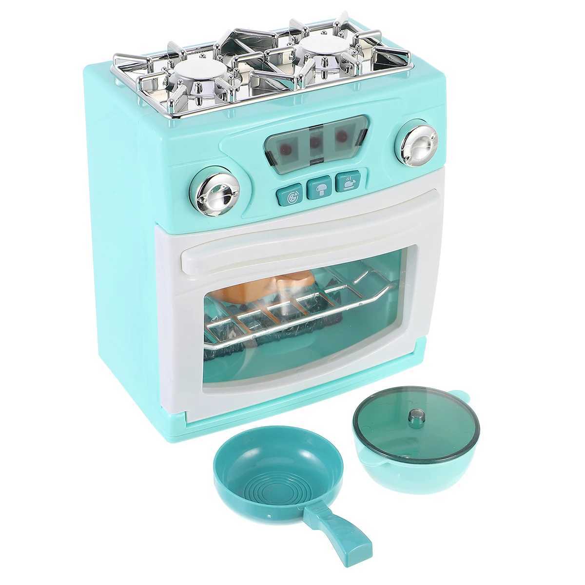Simulation Kitchen Utensils Oven Baby Plastic Toy Simulated Stove Modeling Artificial Creative Educational Child C250922