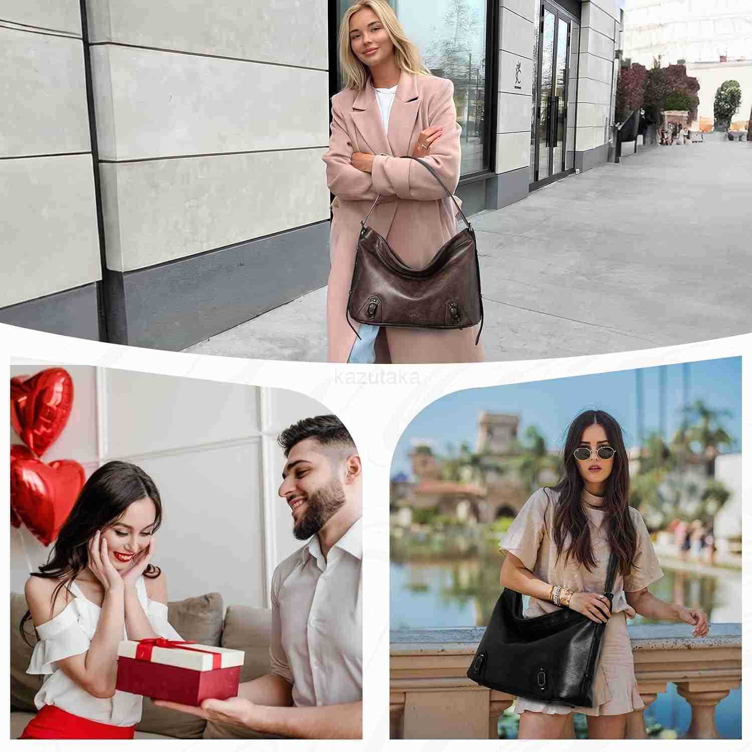 WomenFAshion Vegan Leather Hobo Purse and Ladies Medium Crossbody Handbags SaTChel Bags for Travel Z250922