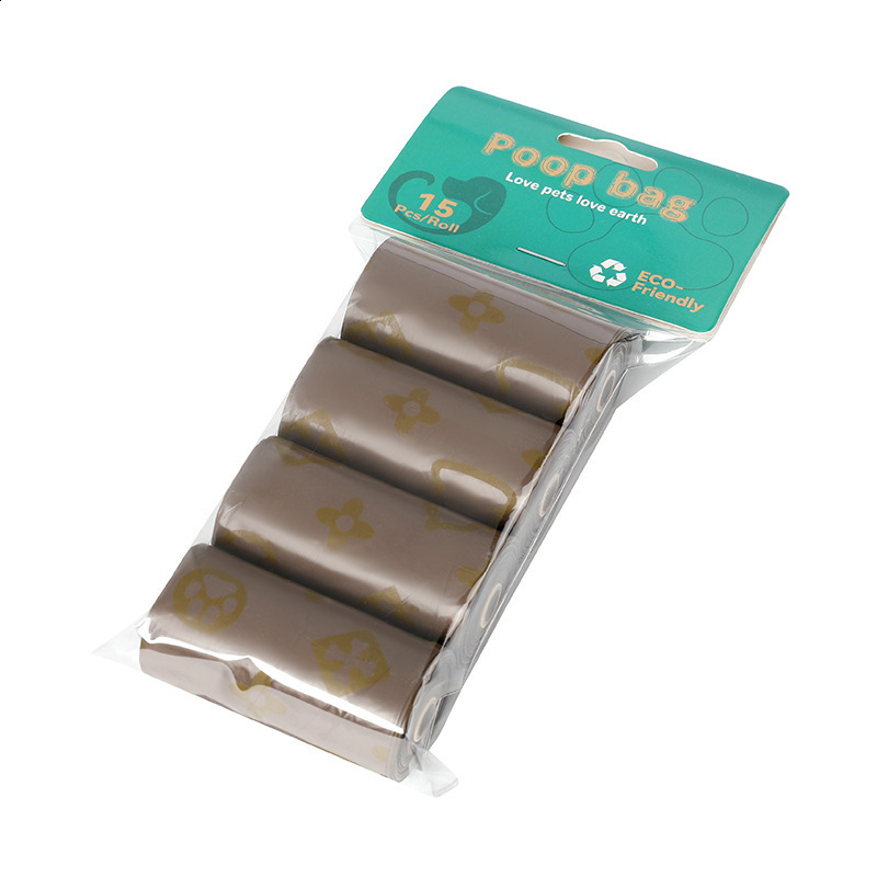 Free shipping Waste Bags with Reminder Stickers Scented and Thickened Portable 250922